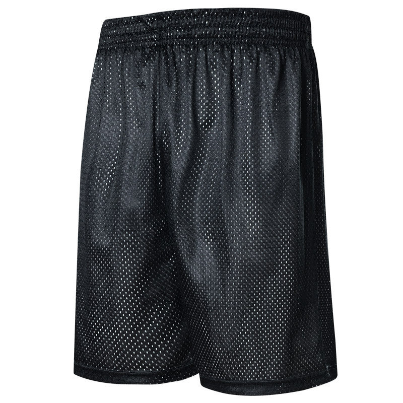 Summer knee shorts code male hip hop Basketball Shorts double training pants breathable mesh five shorts