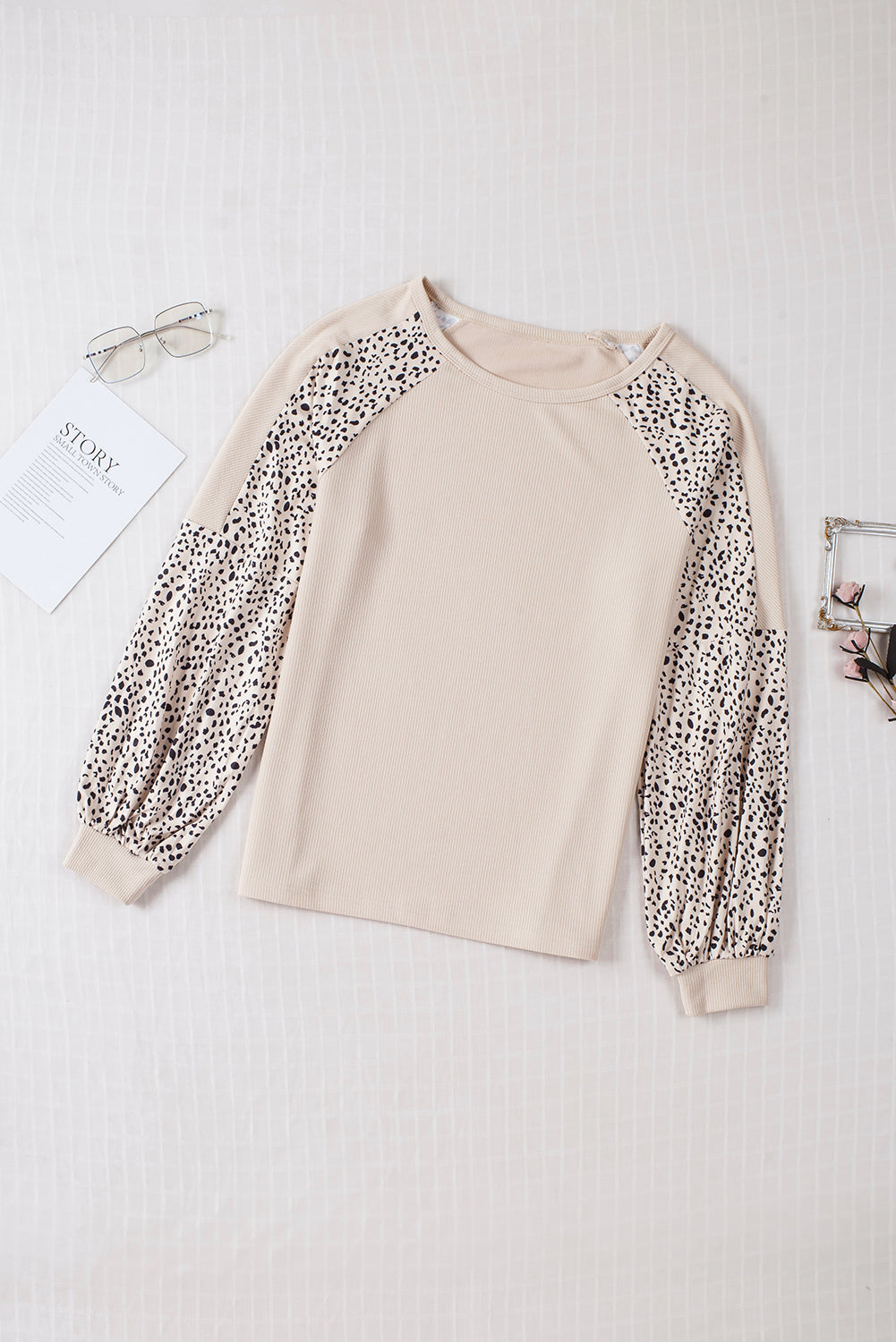 Leopard Print Pullover Top