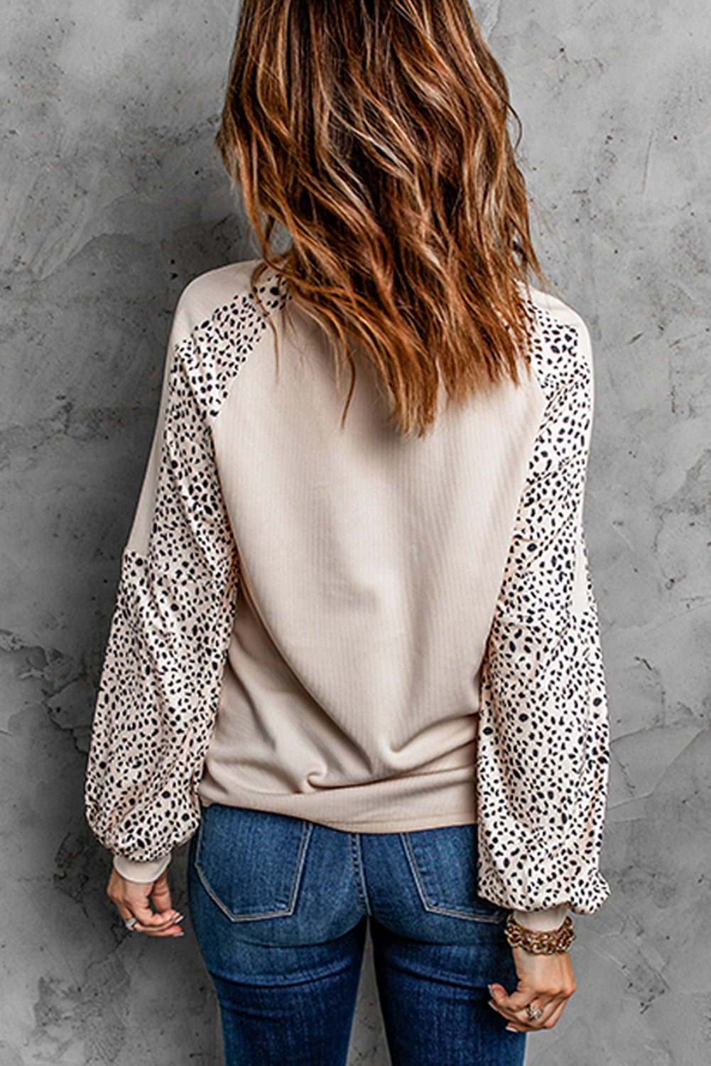 Leopard Print Pullover Top